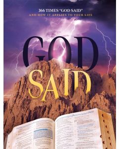 God said 366 Times "God Said" 