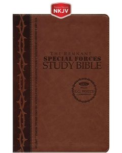Remnant Study Bible NKJV (Special Forces Brown - Genuine Leather)