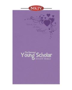 Young Scholar Study Bible NKJV (Leather-soft Lavender)