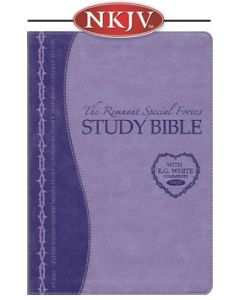 Remnant Study Bible NKJV (Special Forces Lavender - Genuine Leather)