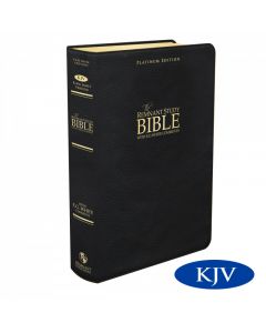 Platinum Remnant Study Bible KJV (Genuine Top-grain Leather Black) King James Version