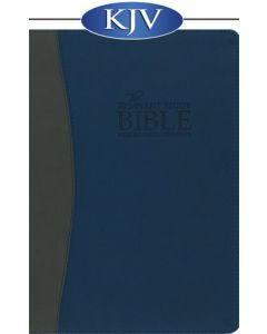 The Remnant Study Bible KJV (Leather-soft blue/gray)