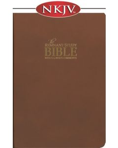 The Remnant Study Bible NKJV (brown top-grain leather)