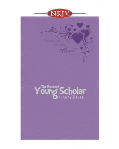 Young Scholar Study Bible NKJV (Leather-soft Lavender)