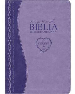 La Biblia De Estudio Remnant LeatherSoft Fuerzas Especiales Lavanda RVR60—Spanish Remnant Study Bible Special Forces Lavender **THUMB INDEX ONLY**
