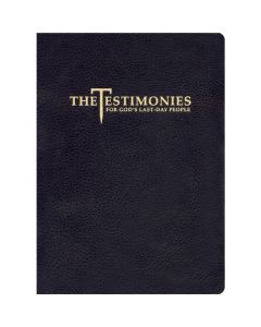 Testimonies for The Church, vol 1-9, One Binding (Genuine Leather, Black)