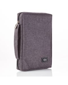 Charcoal Gray Canvas Bible Case (Fits the Young Scholar Bible)