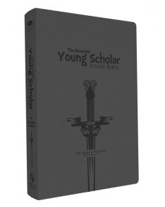 Young Scholar Remnant Study Bible (NKJV) (Leathersoft Gray)