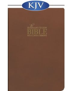 The Remnant Study Bible KJV (Brown top-grain leather)
