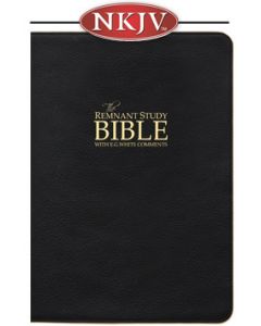 Remnant Study Bible NKJV (Genuine Top-grain Leather Black)